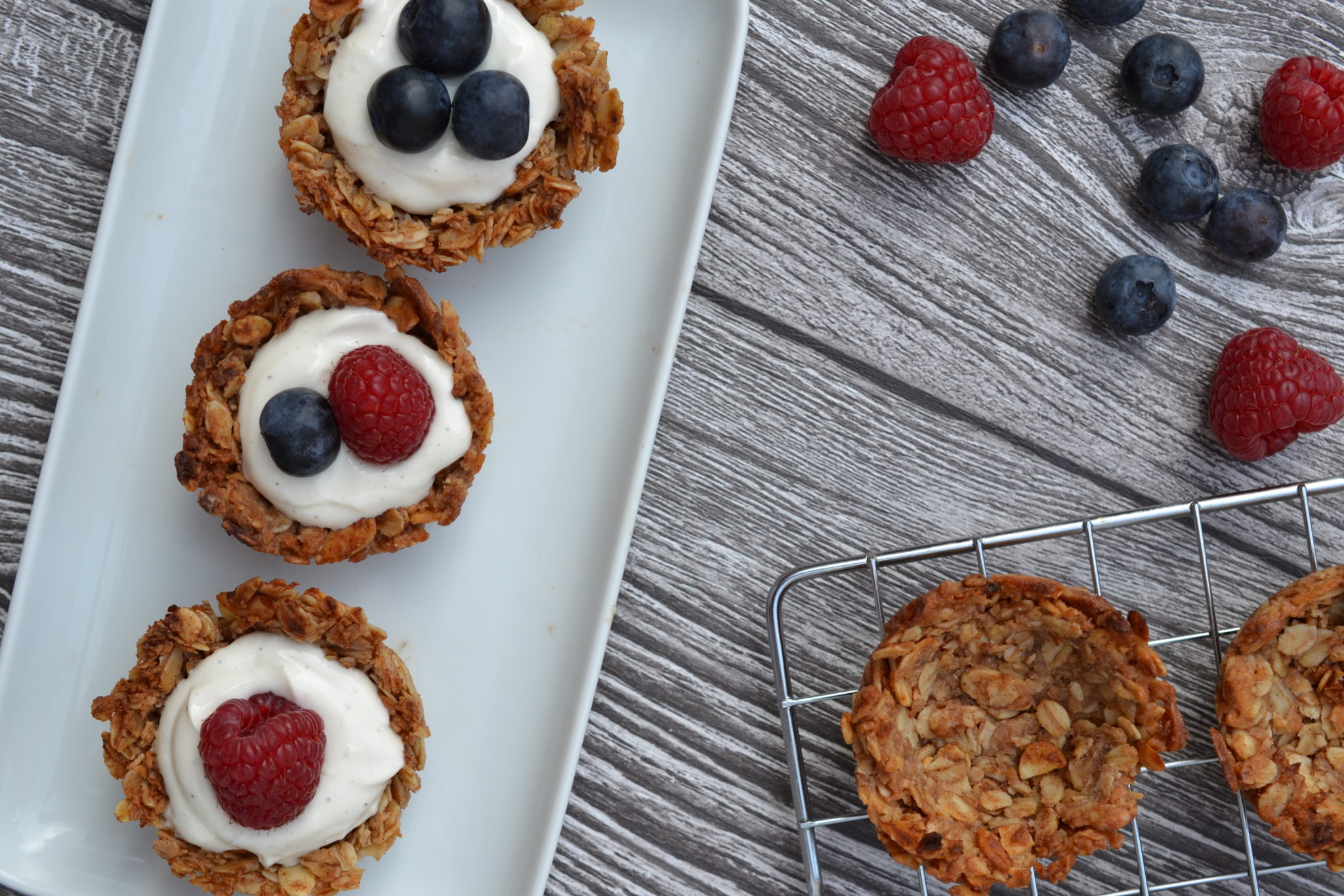 Baked Granola Cups Women of Today