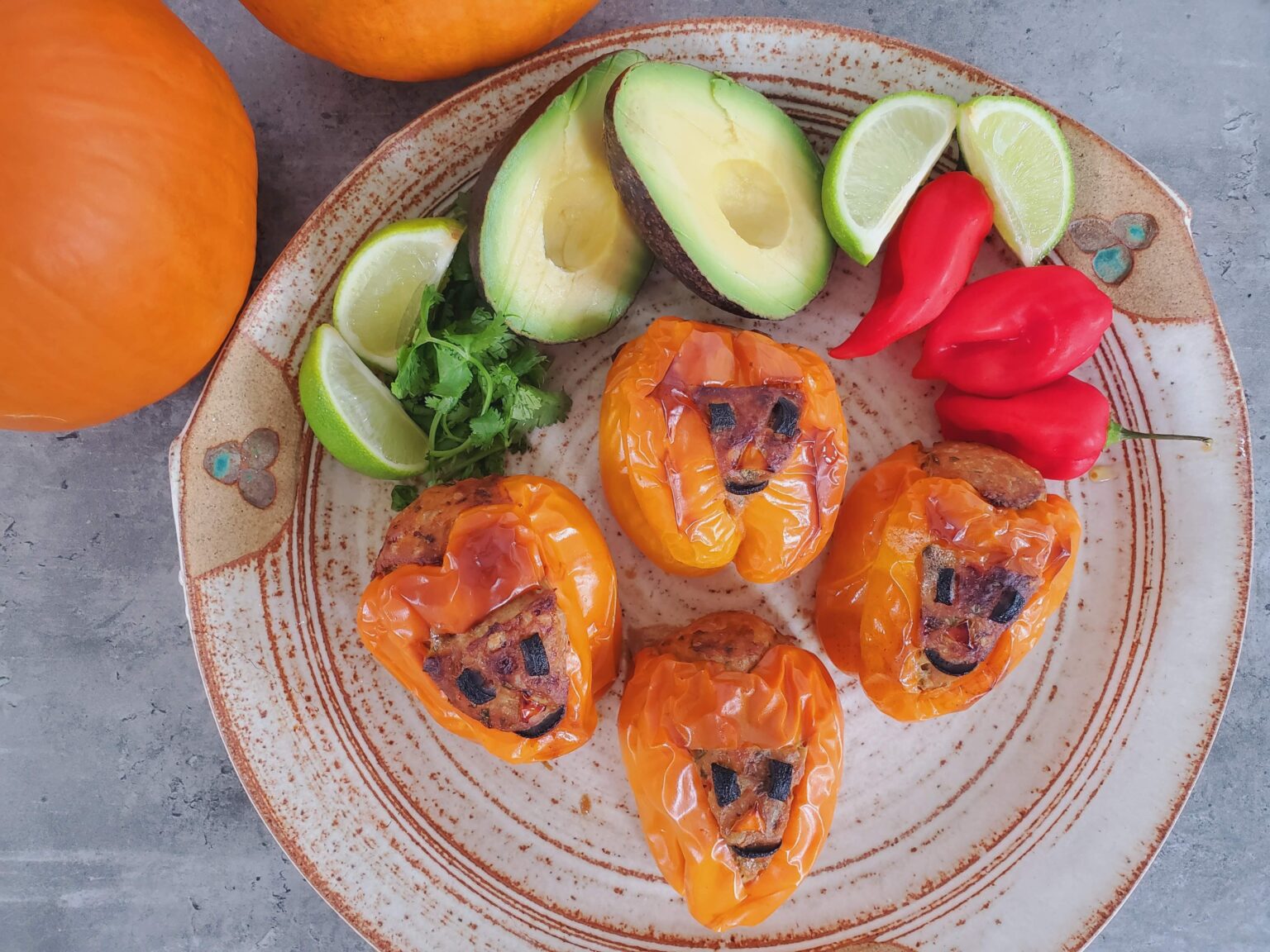 JackO’Lantern Stuffed Peppers Women of Today