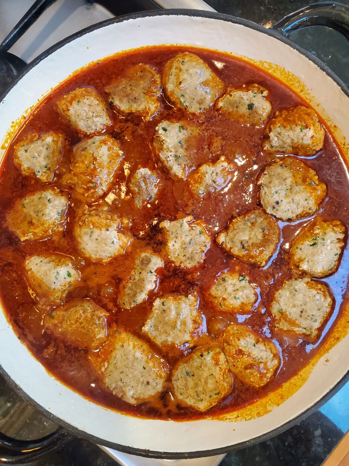 Skillet Enchilada Meatballs Women of Today
