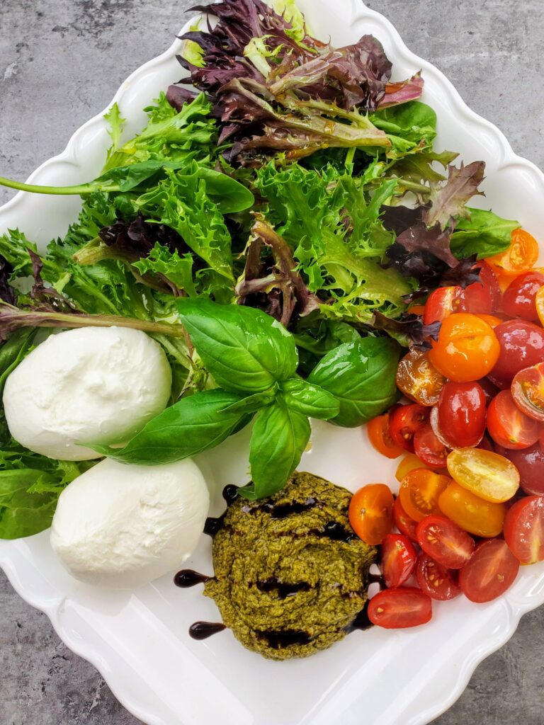 Deconstructed Caprese Salad Women of Today