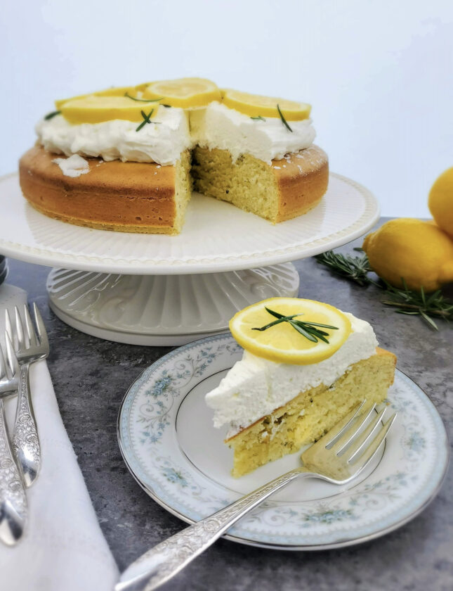 pastel de limón