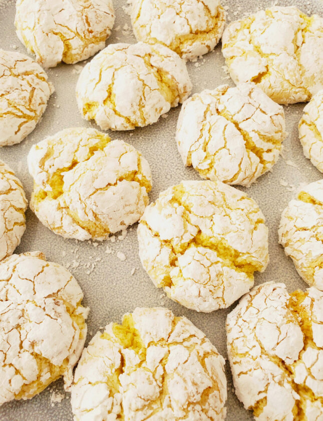 Lemon Whippersnap Cookies