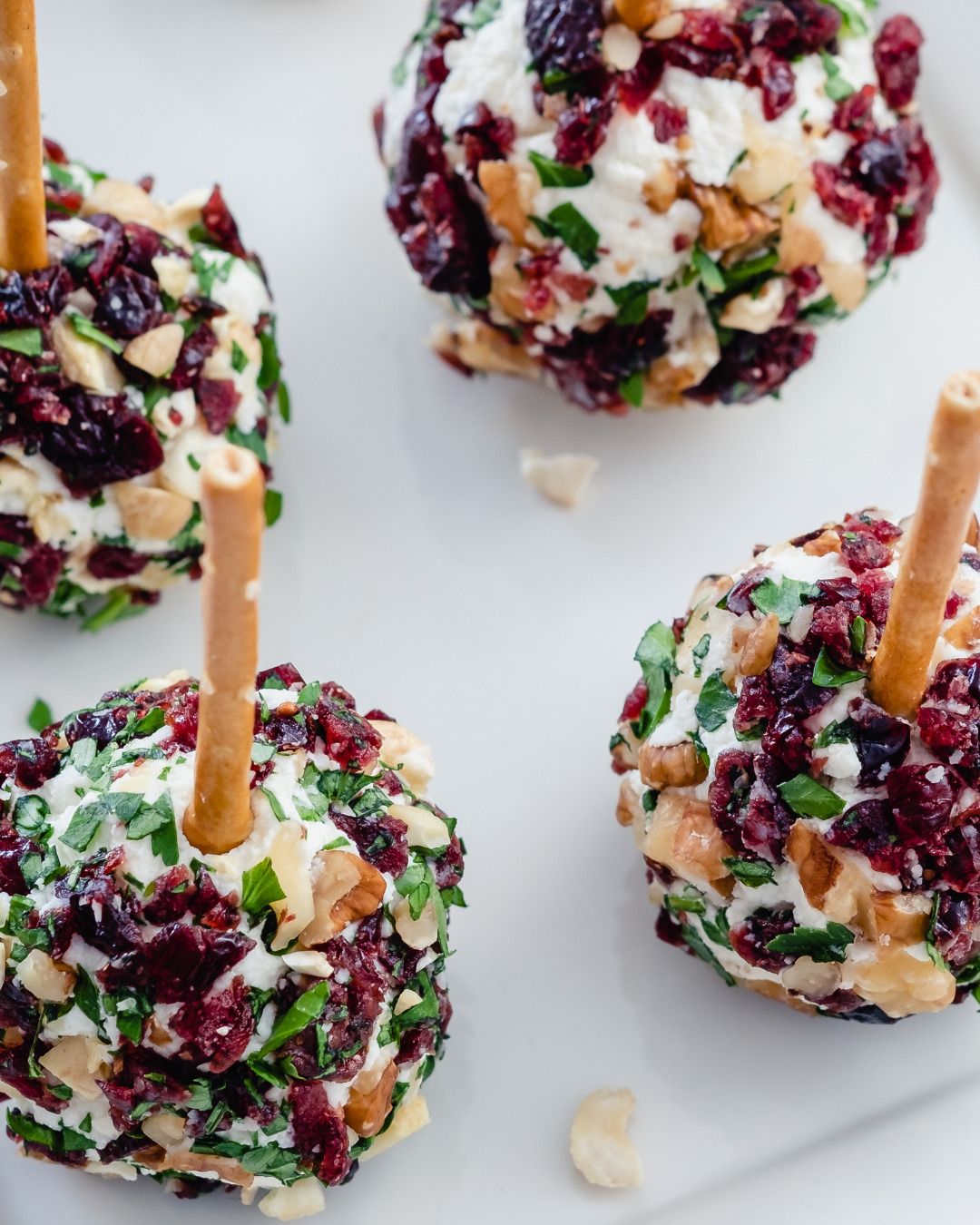 Holiday Goat Cheese Cranberry Pecan Balls Women of Today