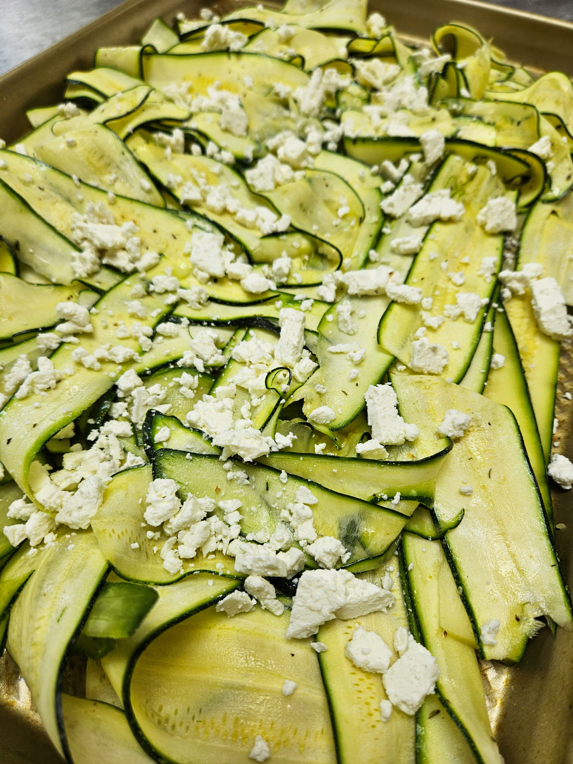 Sheet Pan Zucchini with Feta Women of Today