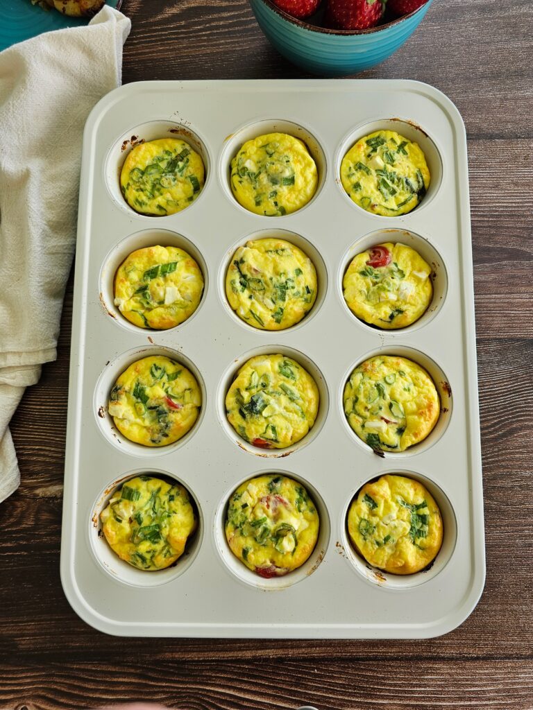 Spinach and Feta Breakfast Bites - Women of Today