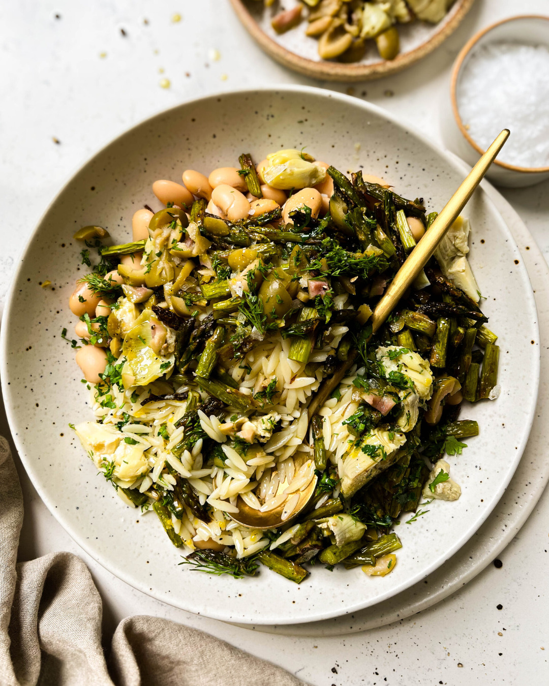 Spring Orzo Rice Spring Orzo Salad - Women of Today