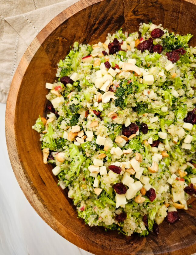 Quinoa and Broccoli Salad20240426_100143