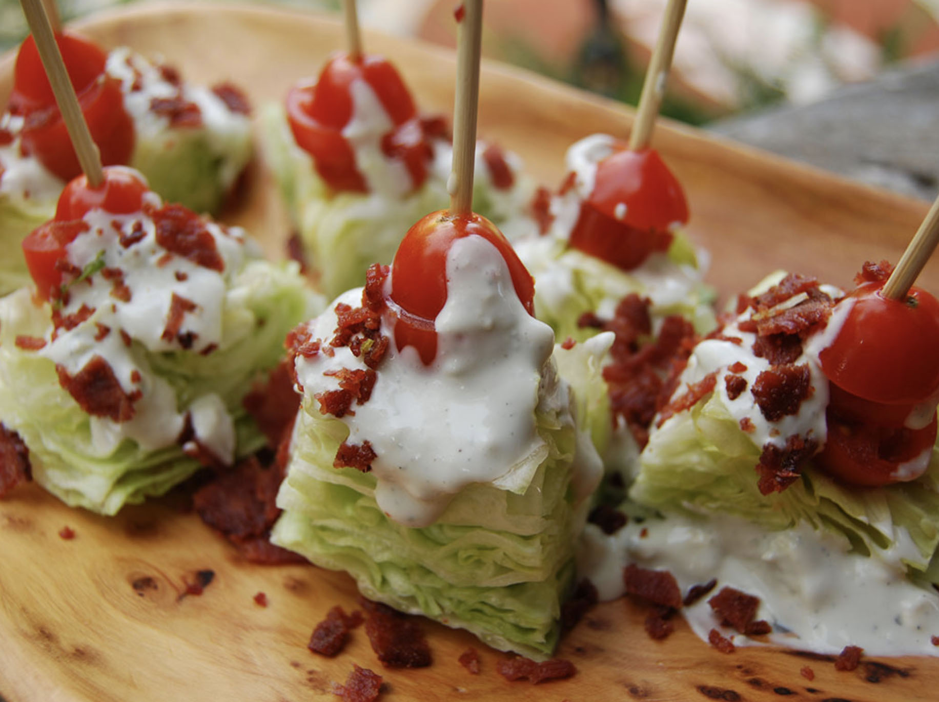 Lettuce Wedge Bites Women of Today